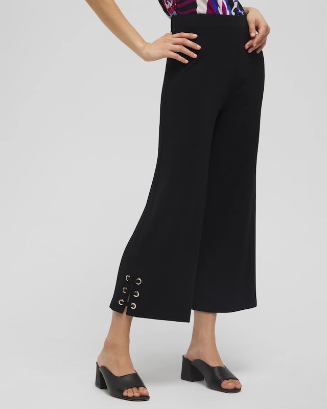 Travelers Lace Up Cropped Pants